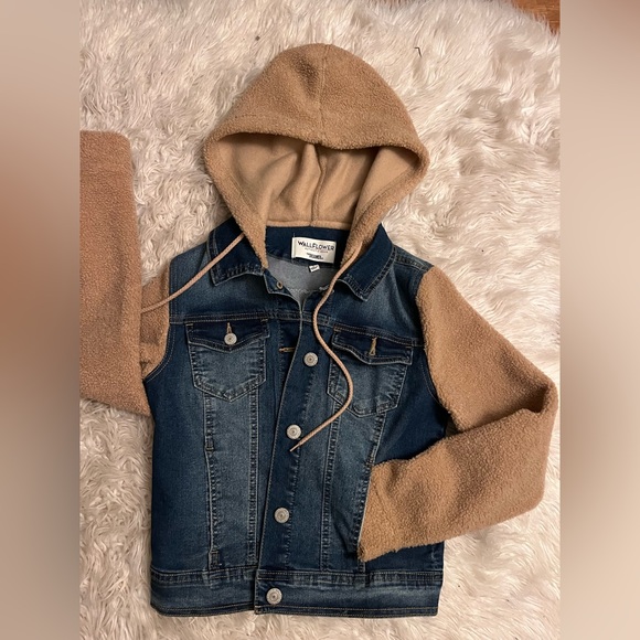 Sherpa denim jacket - Picture 2 of 5